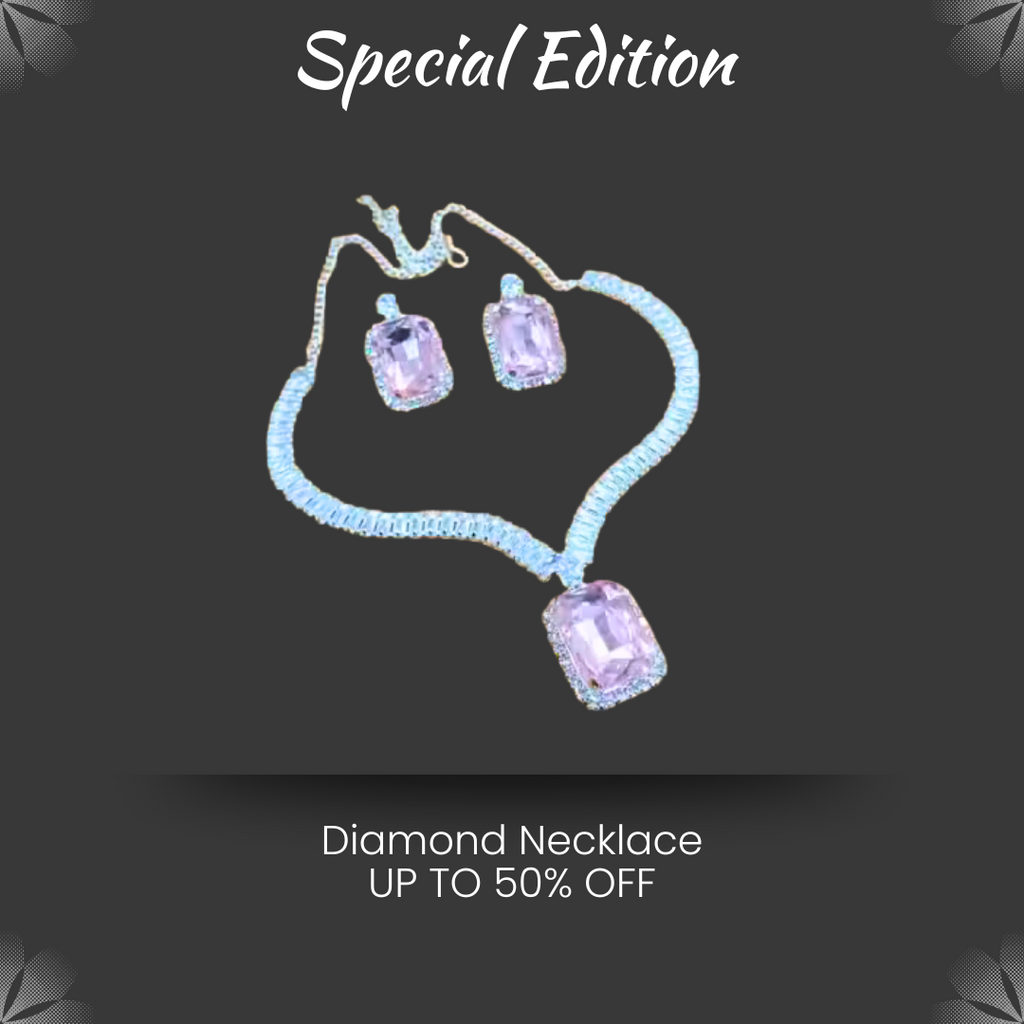 Luxury American Diamond Choker 💎✨ – Ideal for Special Events 🎉 & Gifting 🎁👩‍🦰