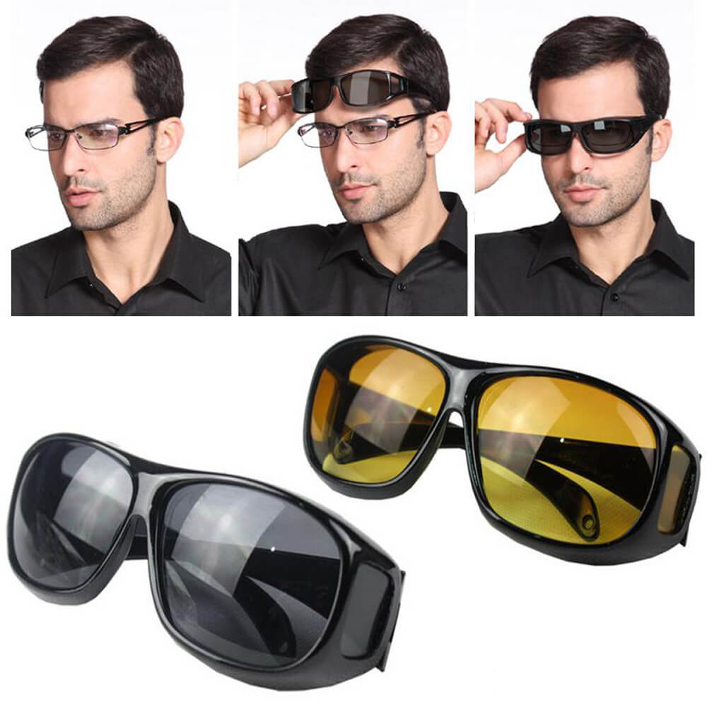 🚗 HD Vision Pro – Day & Night Driving Glasses (Buy 1 Get 1 Free)