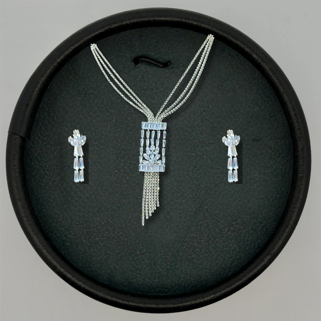 ✨ Glamour Royale Triple-Layered Diamond Set ✨ | Special Edition 💎👑