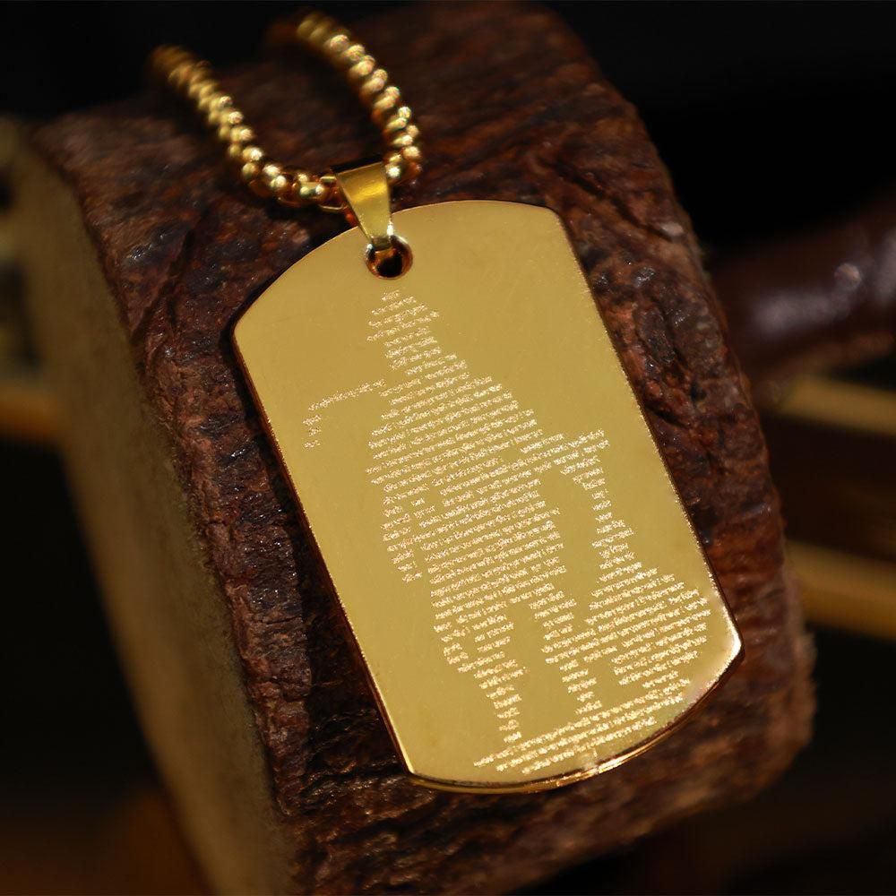 📿 Divya Bajrang Kavach – Hanuman Chalisa Locket with Chain