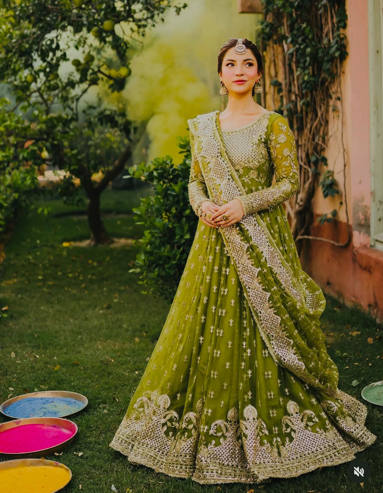 💫 Ready-to-Wear Fox Georgette Gown, Pant & Dupatta Set | Partywear 2025 💫