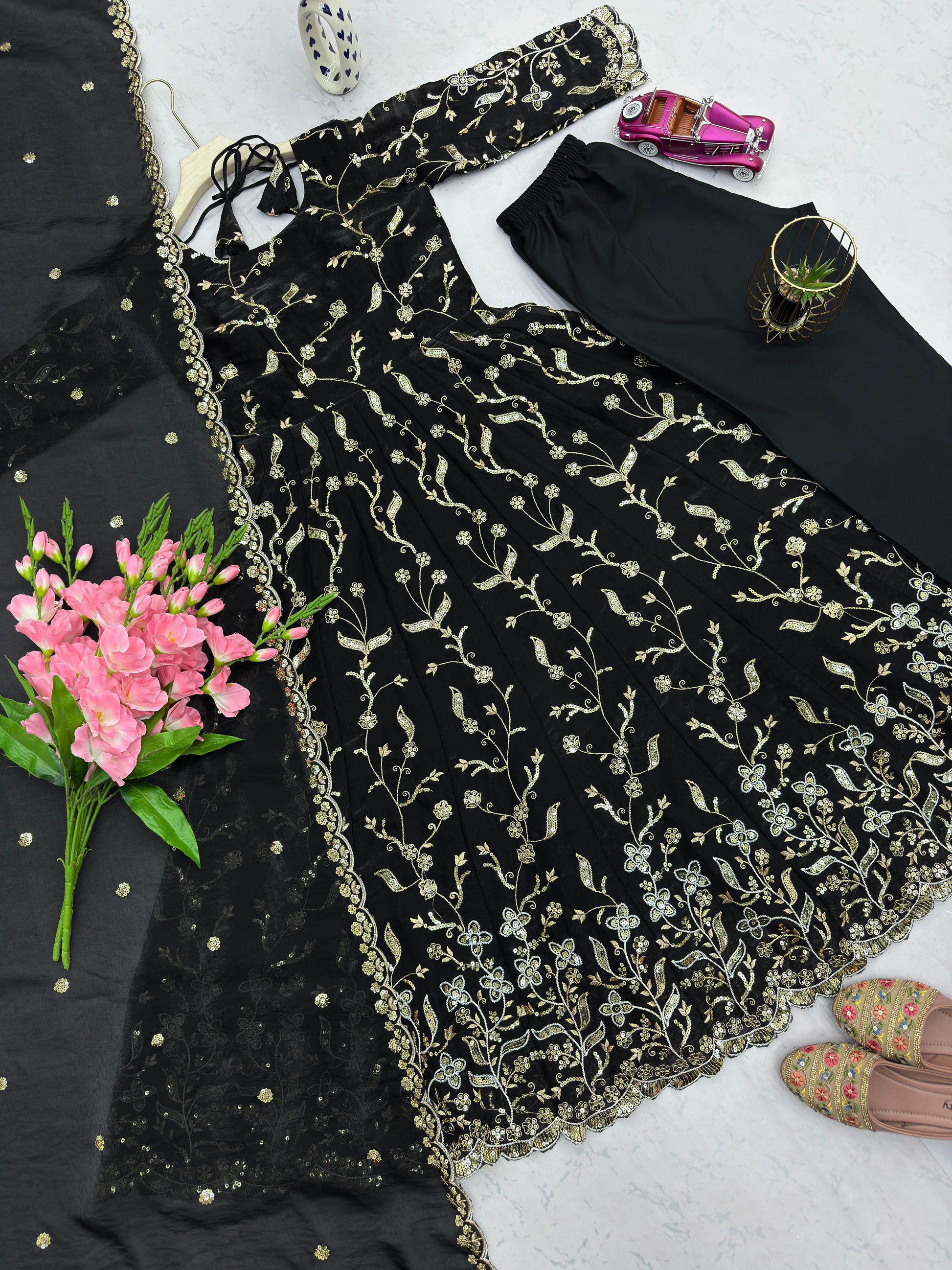 🔥 Exclusive Partywear Designer Gown Collection – Ready to Wear 🔥