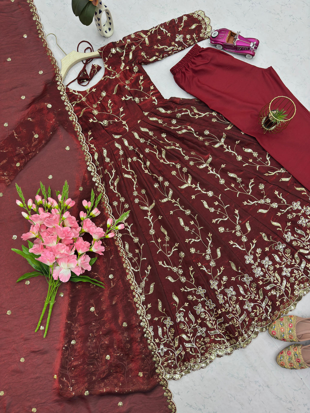 🔥 Exclusive Partywear Designer Gown Collection – Ready to Wear 🔥